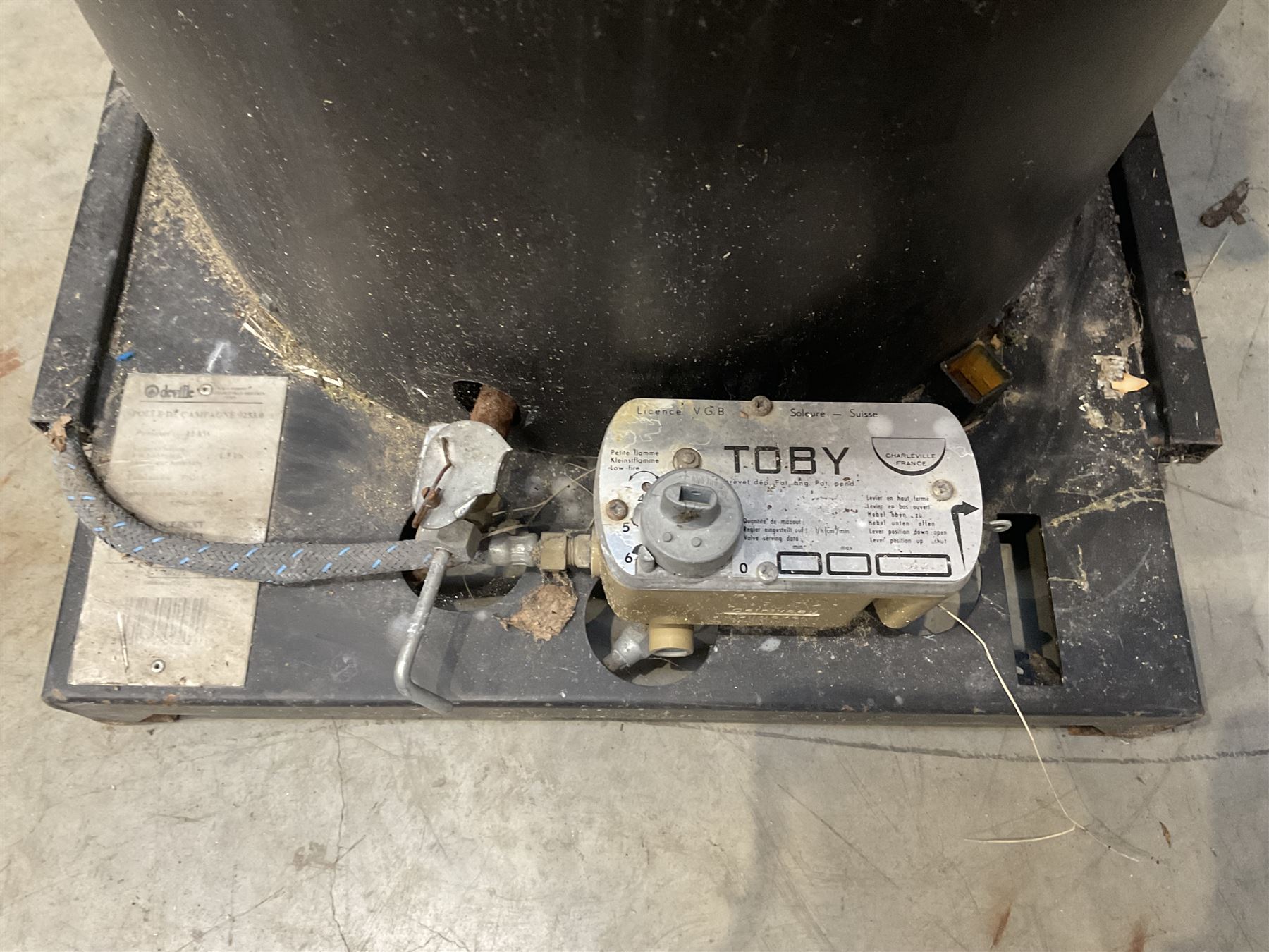 Deville Polle de Campagne 9253.0 multi fuel heater 