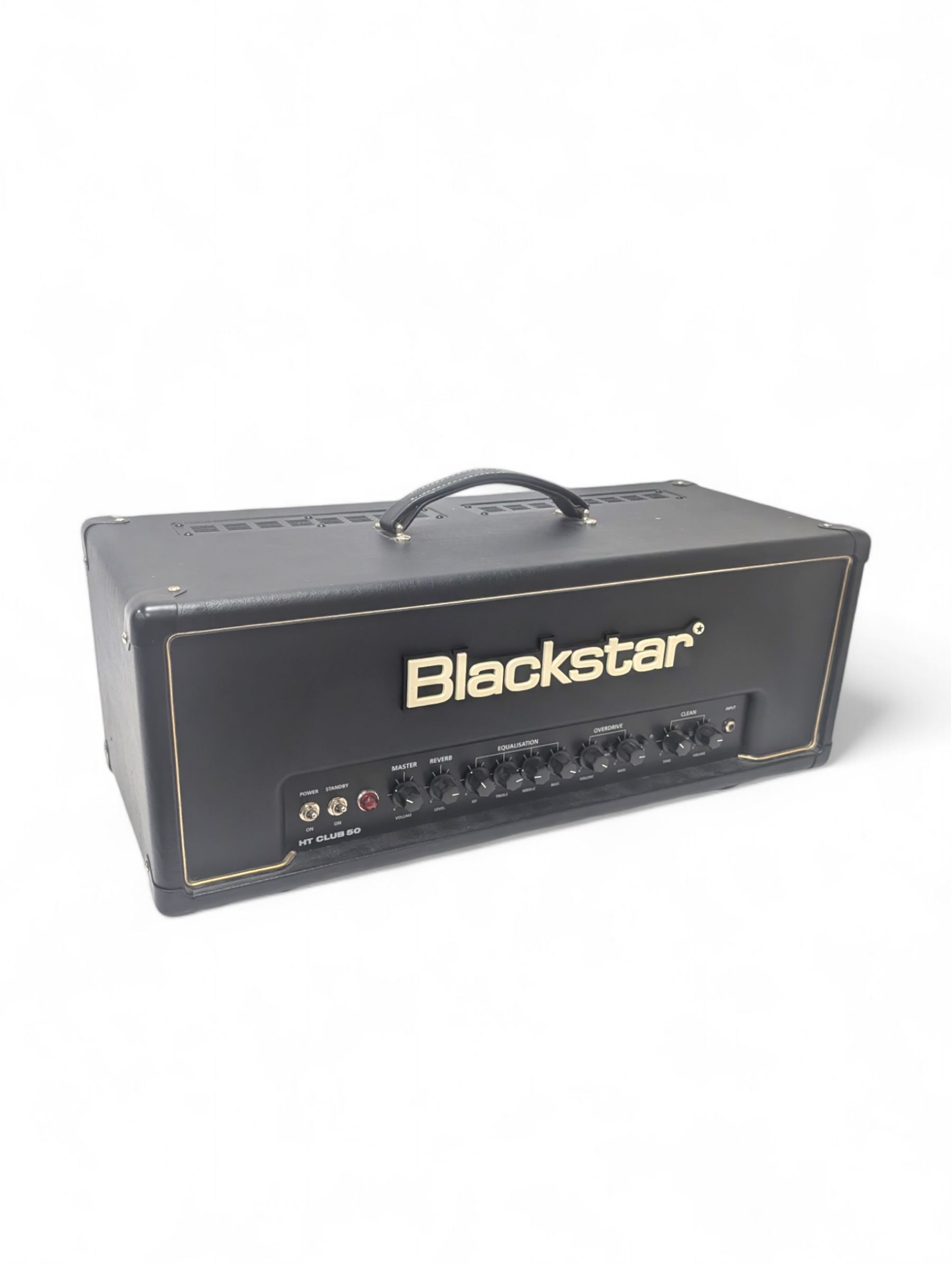 Blackstar HT Club 50 guitar amplifier head, serial no. 201109HC8083, with instruction manual, H27cm, W66cm
