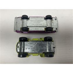 Matchbox 1-75 Series 'Superfast' ex-shop stock - eight models comprising 8f Wildcat Dragster, 9e AMX Javelin, 10e Piston Popper, 13e Baja Buggy, 14d Iso Grifo, 19e Road Dragster, 22d Freeman Intercity Commuter and 23e Volkswagen Camper; all boxed (8)