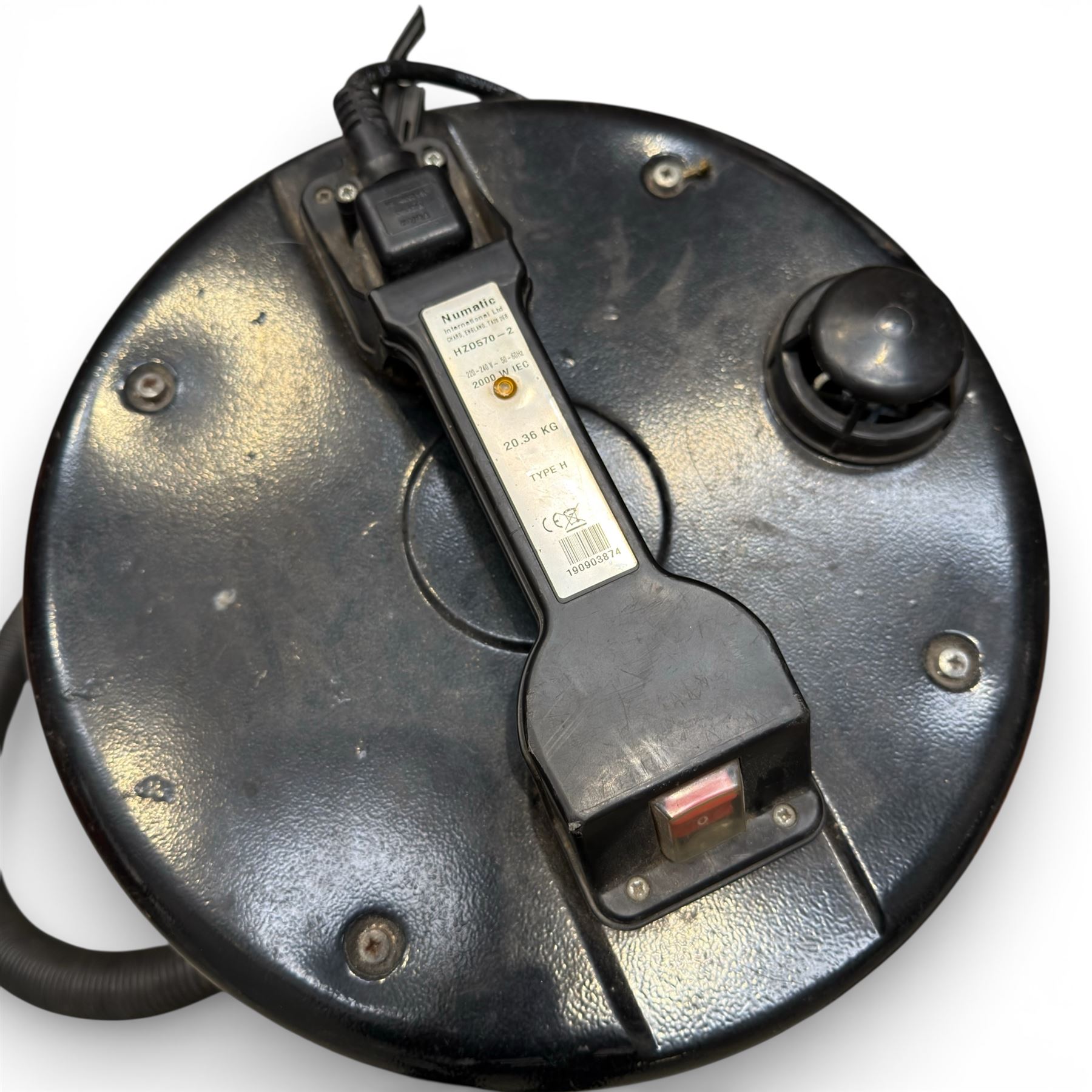 Numatic dual motor hepa filter extra large vacuum cleaner with chimney sweeping equipment