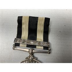 Pre-WW2 Service Medal of the Order of St. John with five-year bar awarded to 13712 Pte. F.J. Peek K.E.B. (London P.O.) Div. No1Dis. S.J.A.B. 1935; with pin mounted ribbon