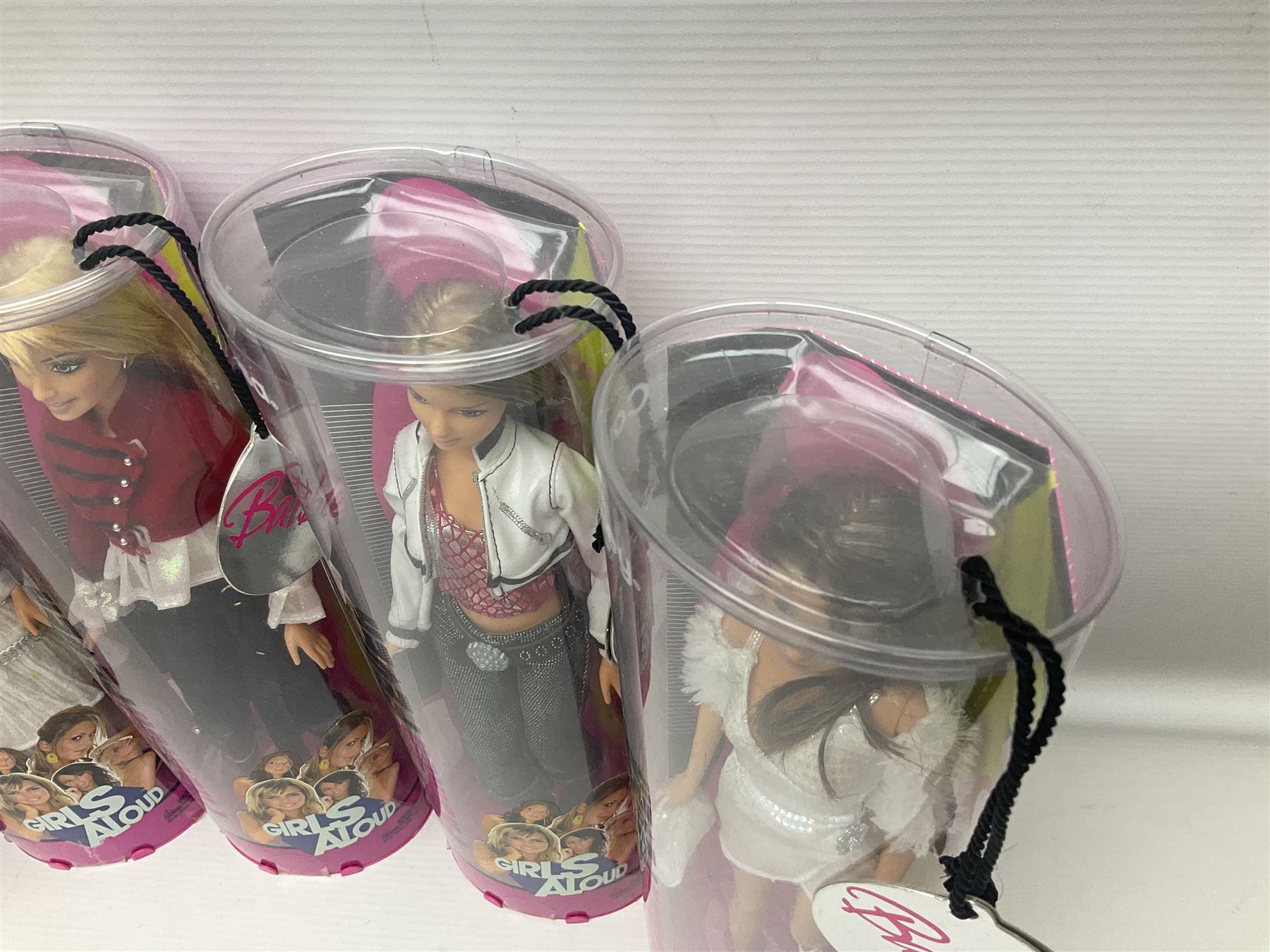 Barbie Girls Aloud - full set of five 2005 ‘Fashion Fever’ dolls; all unopened in boxes with two-piece card labels attached (5)