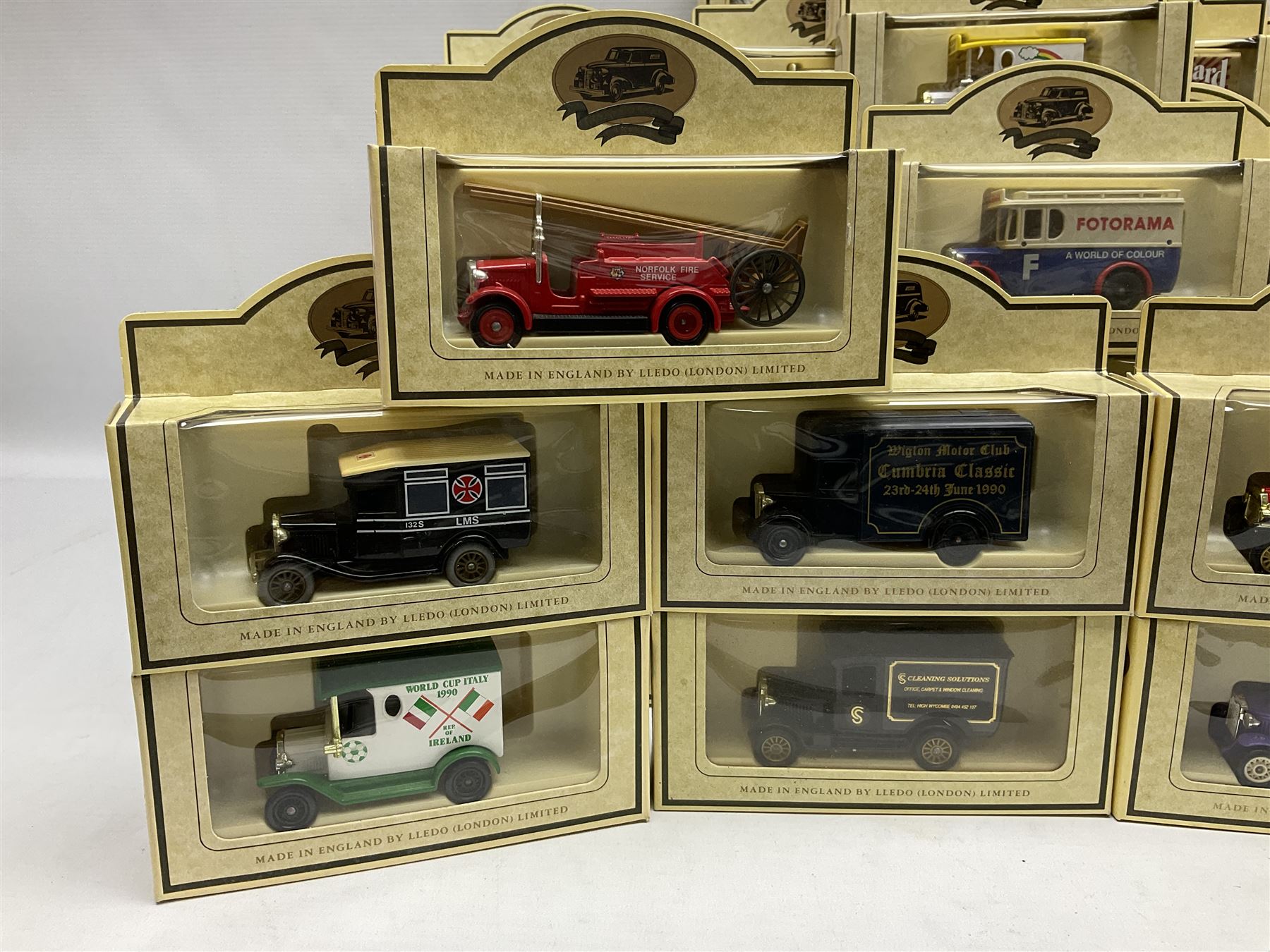 Sixty-seven Lledo/ Days Gone Promotional die-cast models, all boxed (67)