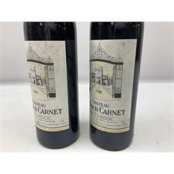 Chateau La Tour 1981, Haut-Médoc, 75cl, 12% vol, four bottles