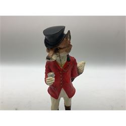Border Fine Arts Lord Reynard, model no.A7653 and Lady Reynard, model no.A7654, H19cm