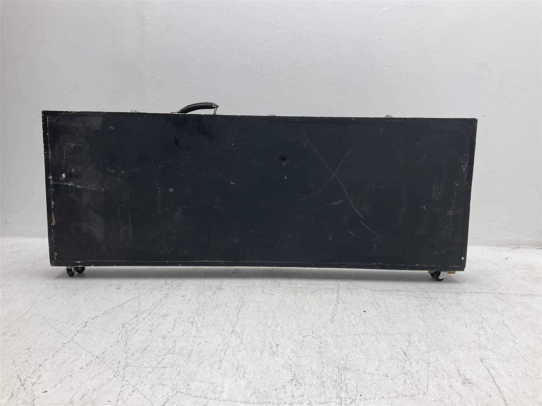 Shine offset V-shaped six string electric guitar, in fitted case