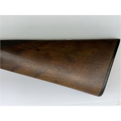 SHOTGUN CERTIFICATE REQUIRED - English 12-bore double trigger side by side double barrel shotgun serial no. 147696 