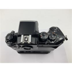 Nikon F4E camera body, serial no. 2288428, with Nikon MB23 battery pack