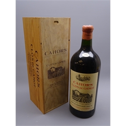  Cahors Clos de Gamot, family Joffreau 1992, 5ltrs, in wooden box, 1btl. Provenance: From the Temperature Controlled storage of a Yorkshire Private Collector.   