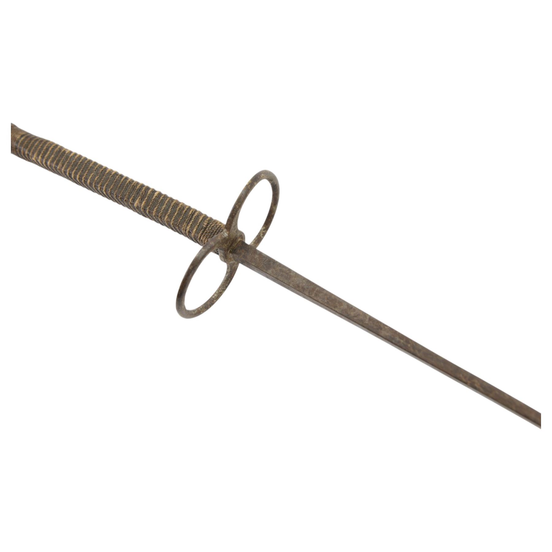 Short sword and fencing foil