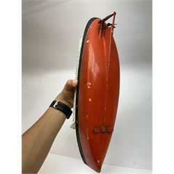 Early 20th century Gebruder Bing tinplate clockwork liner 'Leviathan', model no. B-49, H14.5cm, W37cm
