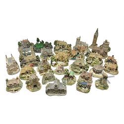 Twenty six Lilliput Lane models, to include Golden Harvest, Junk and Disorderley, Heaven Lea Cottage, Old Scrumpy Farm, Chantry Chapel Wakefield, etc, together with four similar cottages