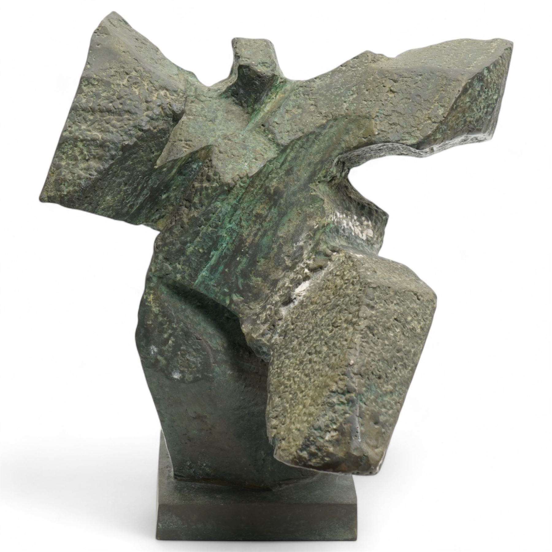 Ju Ming (Taiwanese 1938-2023): 'Taichi Series', bronze figural sculpture with arms and one leg outstretched, signed and numbered 1/20 to the back, with associated book and exhibition viewing card, W31cm H35cm
Provenance: Ju Ming exhibition, Browse & Darby, Cork Street London, 1991