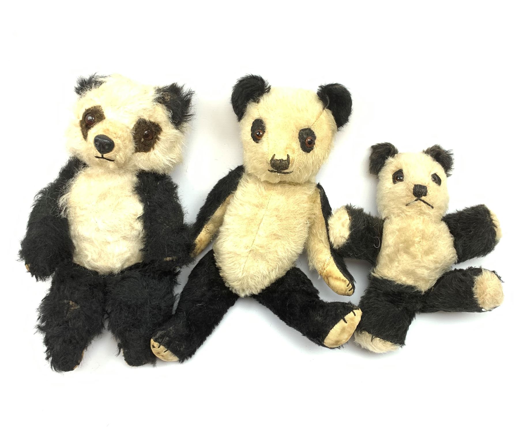 Two 1930s Chiltern panda bears | Toys & Models | 10994