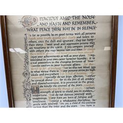 German School (14th century): 'Bruno von Hornberg' and 'Kol von Nüssen', pair prints of illuminated portraits from the 'Codex Manesse' together with print of 17th century Church writing