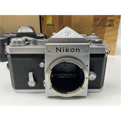 Nikon F-401 camera body, serial no. 2064766, together with Nikon Shutter Speed range, serial no.106395, and other Nikon equipment and camera bodies 