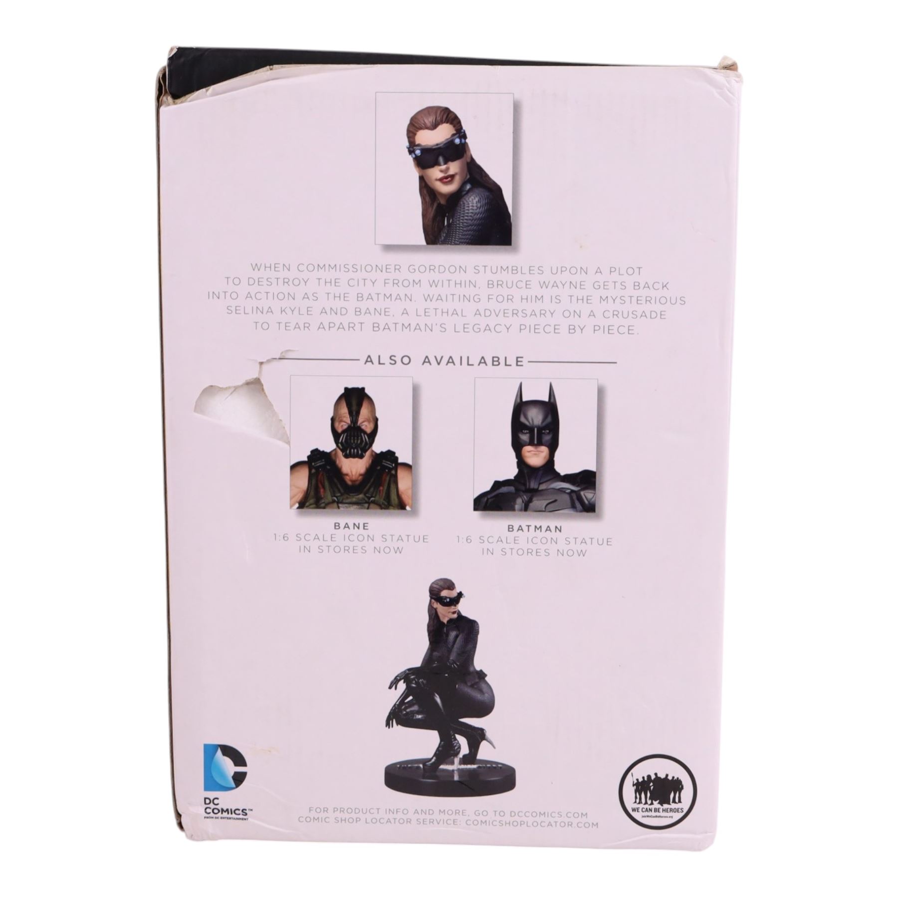 DC Collectibles The Dark Knight Rises Catwoman 1:6 Scale Icon Statue, boxed