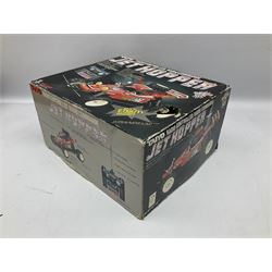 Taiyo Radio Controlled Jet Hopper, in box, together with further boxed car and three Miller's Antique reference books, in one box 