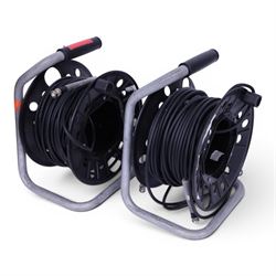 Two BNC cable drums with Evolution Quality Digital Coax 75 ohm XPC OFC cables