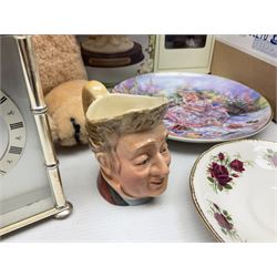 Beswick character jug, together with Leonardo Collection figures, porcelain dolls etc 