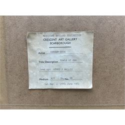 Ernest Dade (Staithes Group 1868-1935): 'Yawls at Sea', watercolour signed, titled on exhibition label verso 38cm x 54cm 
Provenance: exh. 'Maritime England Exhibition', Crescent Art Gallery, Scarborough, June 1982, no. 48, label verso