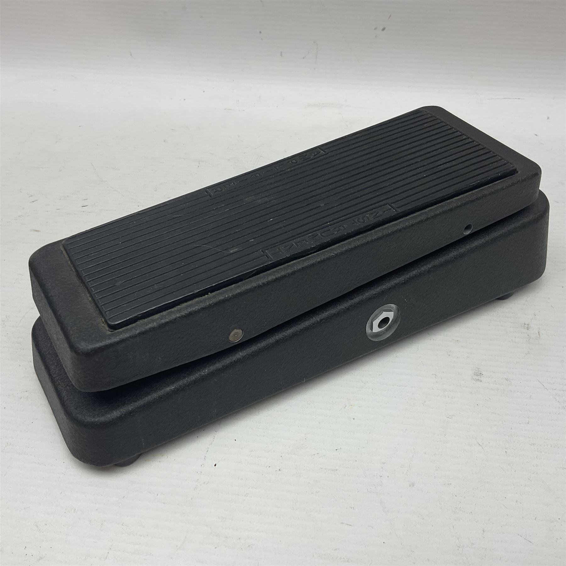 Three guitar pedals, to include Dunlop Crybaby Wah, Model GCB-95, Digitech Turbo Flange stereo flanger and a DOD Overdrive Preamp/250 