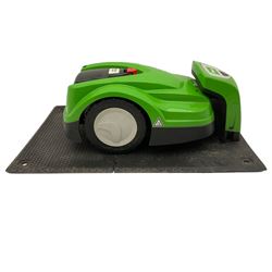 Viking imow MI 422 P robotic lawnmower, with base charger - THIS LOT IS TO BE COLLECTED BY APPOINTMENT FROM DUGGLEBY STORAGE, GREAT HILL, EASTFIELD, SCARBOROUGH, YO11 3TX