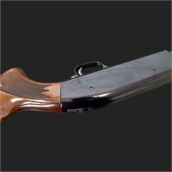 Mossberg New Haven 12 bore pump action shotgun, adjustable choke serial no H448714 
SHOTGUN CERTIFICATE REQUIRED