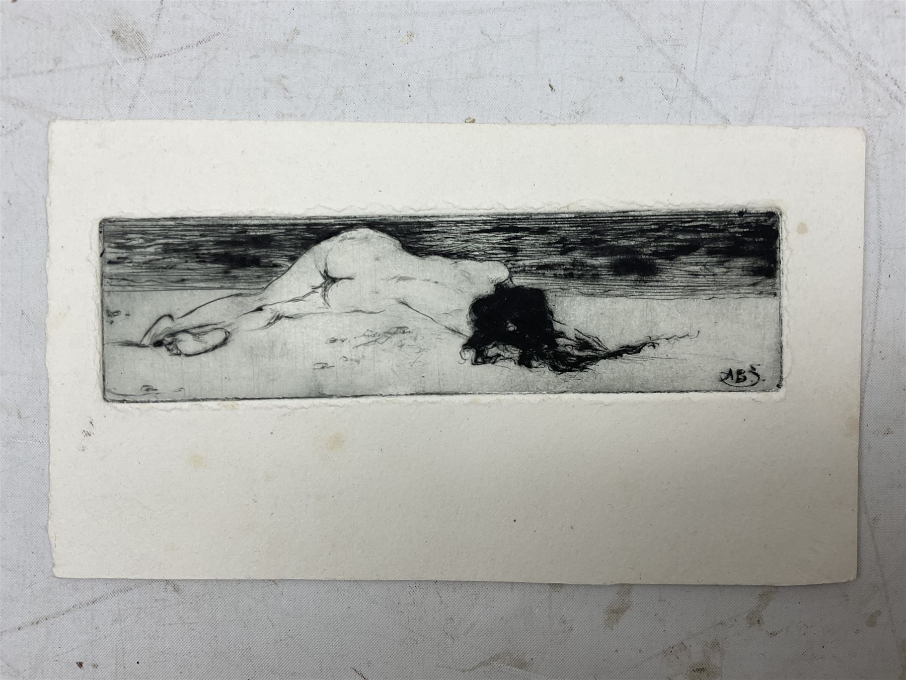 Alexander Brantingham Simpson (British fl.1904-1931): Collection of nine drypoint etchings, variously signed in pencil and in the plates, max 17cm x 28cm (9) (unframed)