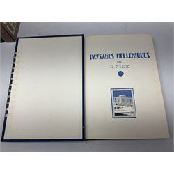 Collection of reference books, to include R. Tourte Hellas, Wedgwood the portrait Medallions, Art Treasures of the Vatican etc  