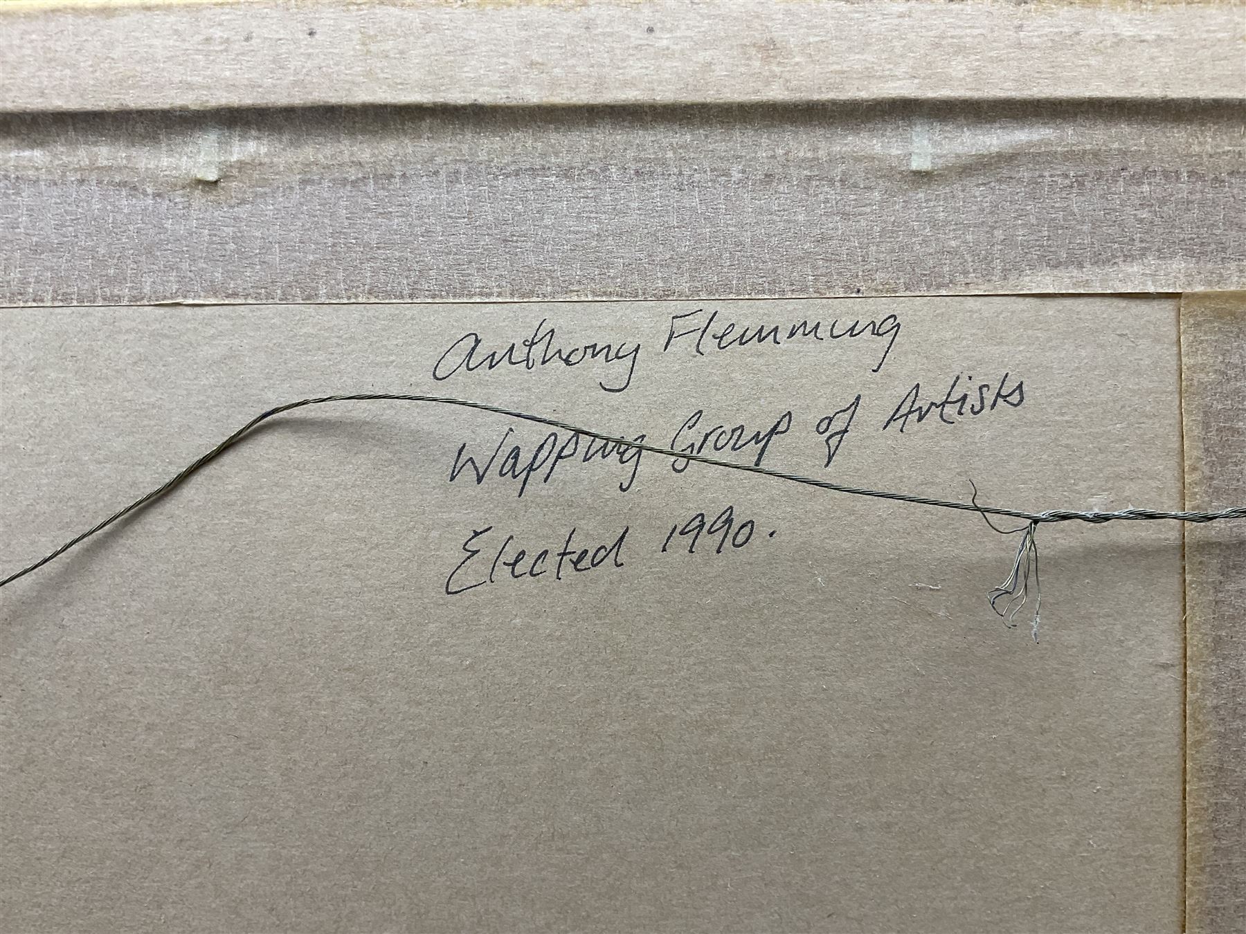 Anthony Flemming (British 1936-): Venice, pair pen and watercolours signed 17cm x 24.5cm (2)
Notes: born in London he studied at Goldsmiths College School of Art where he was awarded a First Class Honours Degree. On leaving Art School he went to Spain, his return to England was prompted by a request from John Cooper to design a racing car. Other design commissions followed from Brabham, Mclaren, Puma and Piper. He is a member of The Wapping Group of Artists having had a number of commissions from companies such as Shipowners Insurance Company, Shell, National Westminster Bank, B.P. and the Woolwich Building Society