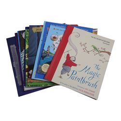 Thirty-three Julia Donaldson and Axel Scheffler books, including twenty first editions and 10th anniversary edition Gruffalo CD