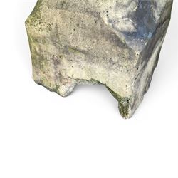 Large Victorian terracotta crown top chimney pot, and a similar chimney pot (2)