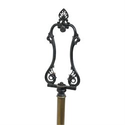  Large set of Shop  brass Balance Scales by Avery dated 1890 H85cm 
