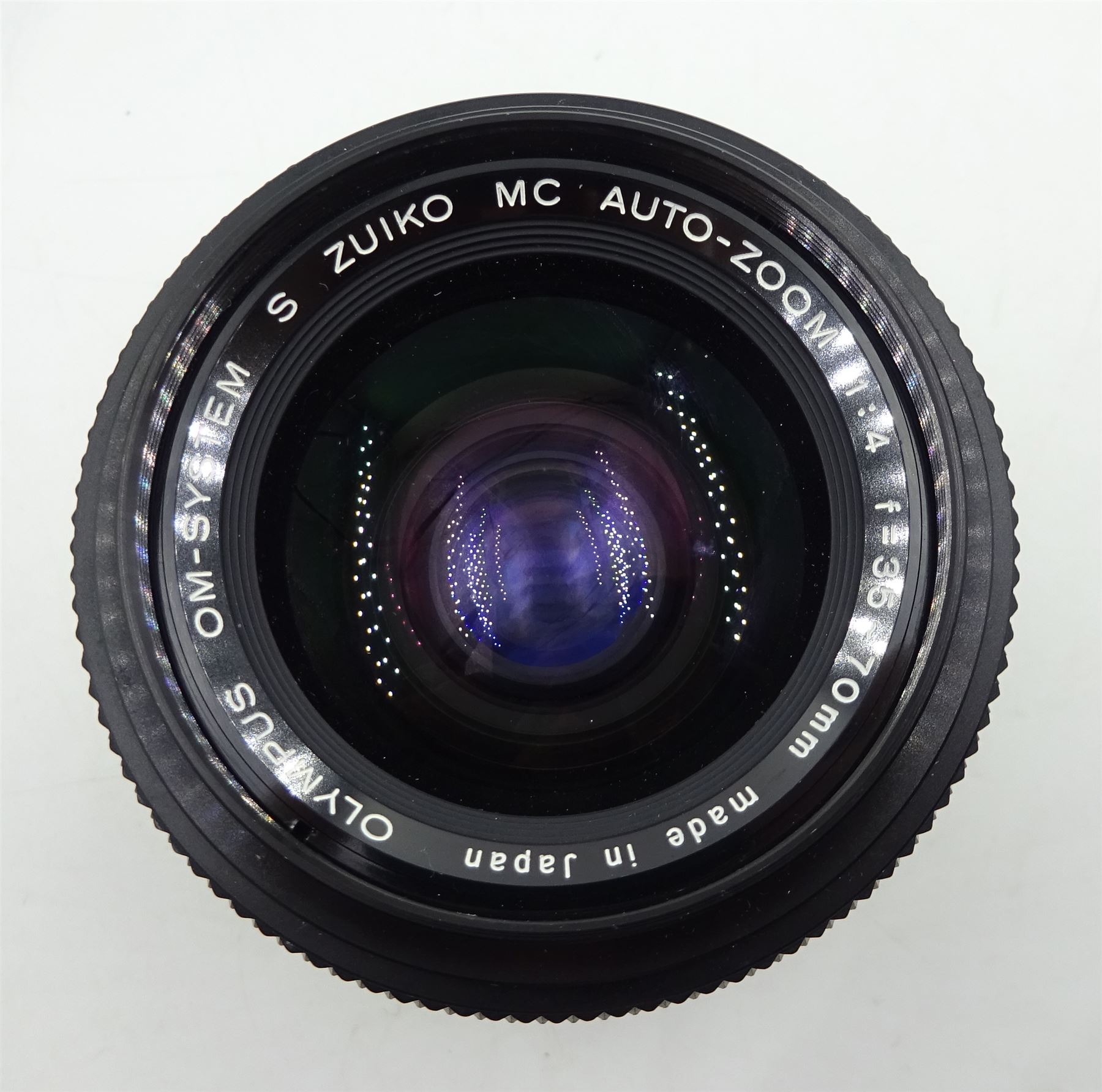 Olympus OM10 SLR Camera with Olympus neck strap, Olympus OMSystem S