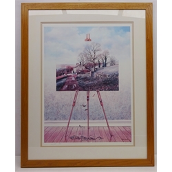  'Transition', ltd.ed colour print No.130/500 signed in pencil by Neil Simone (British 1947-) and three other ltd.ed colour prints signed in pencil by the same artist max 64cm x 47cm (4)  