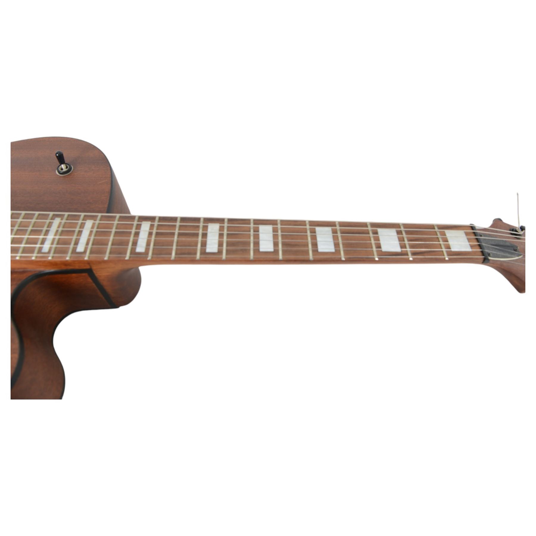 Tanglewood electro-acoustic jazz guitar, model no. JZ-501-MAH, L110cm