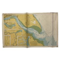 Two late 20th century charts of the River Humber entitled 'River Humber and the River Ouse and Trent' 1993 and 'River Humber Spurn to Barton Haven' (rolled)