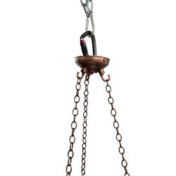 Apollo Lighting - 'Senator' drop pendant hemi-sphere light fitting - new and unassembled, (no pendant fittings)