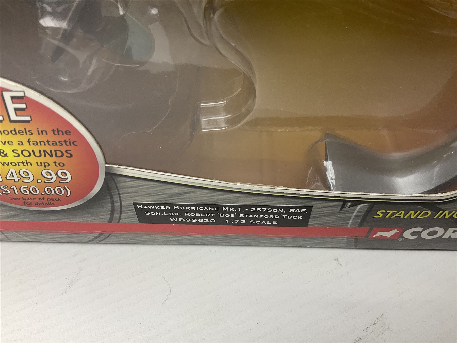 Corgi Aviation Archive Warbirds - seven series one and one series two, all boxed (8)