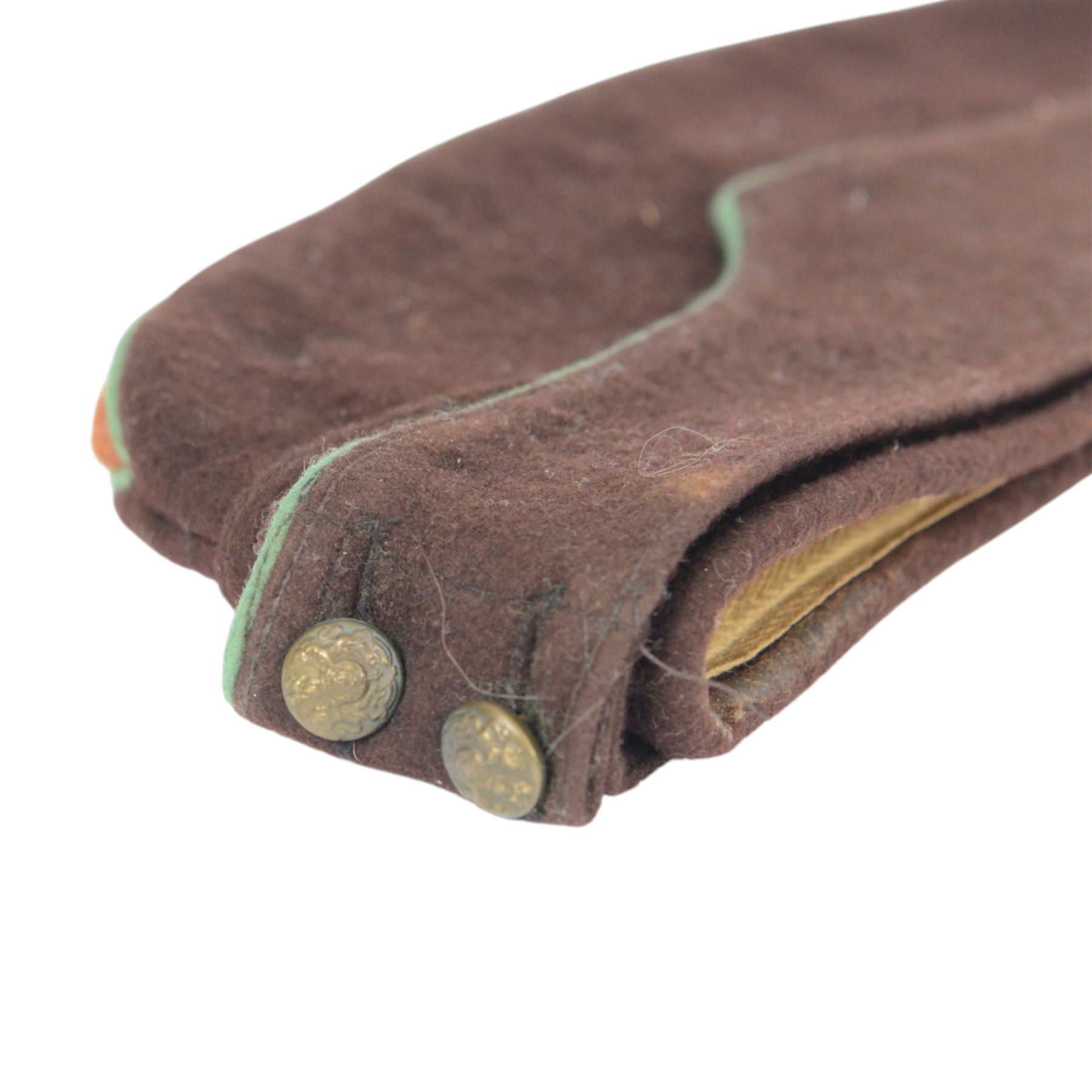 Highland Light Infantry glengarry with cap badge, together with WWII Auxiliary Territorial Service forage cap