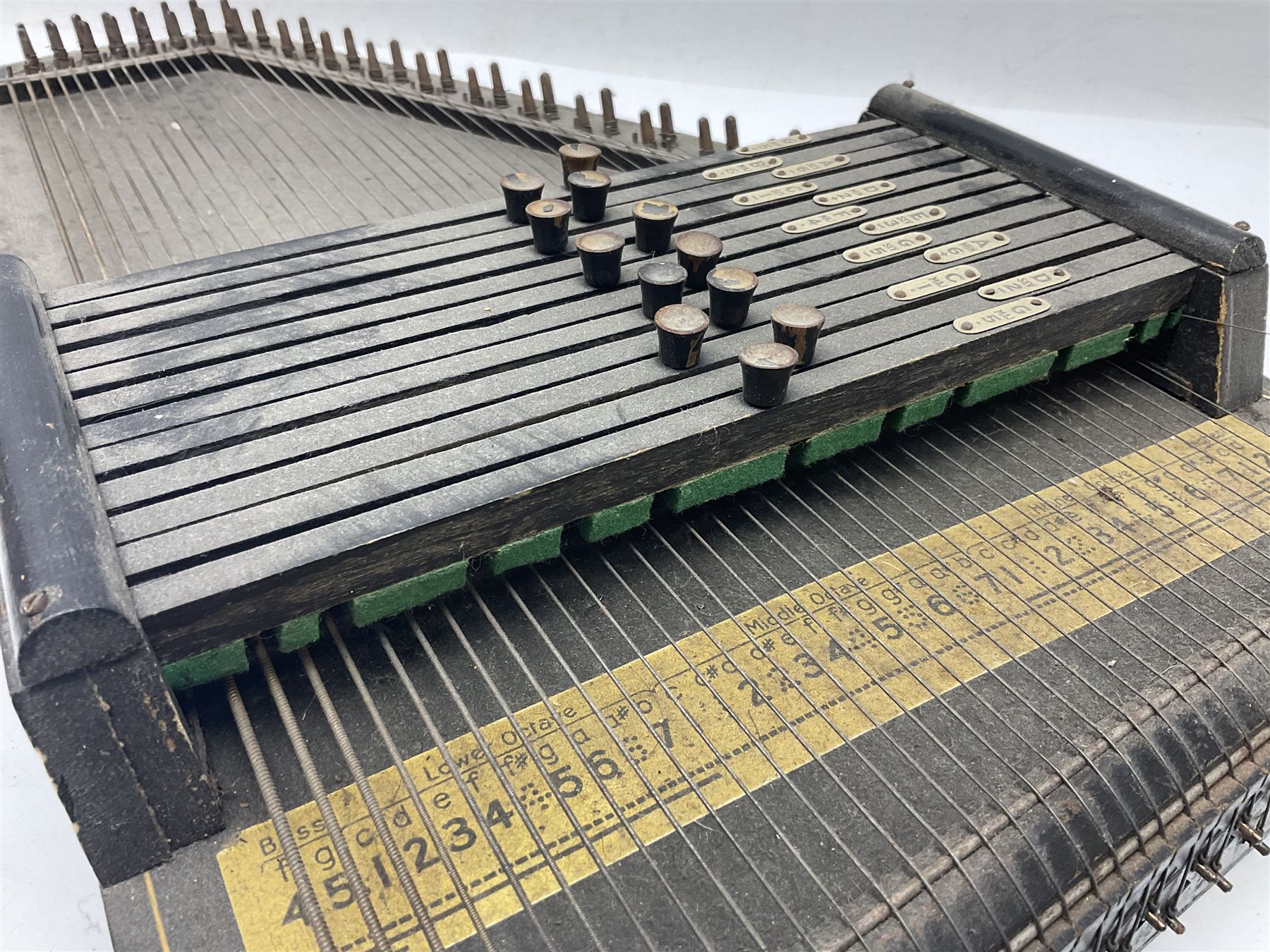 Oscar Schmidt Autoharp L60cm; cased; another uncased; and a Zimmerman Autoharp (3)