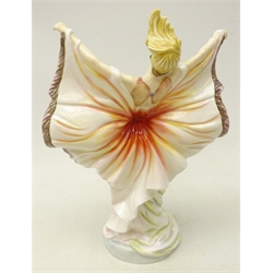  Royal Doulton Prestige limited edition figure 'The Peacock' from the Butterfly Ladies Collection, HN 4846 no. 304/500  