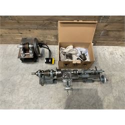 WM precision lathe with Thompson Houston electric motor together with Alfred Herbert die head and bits