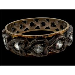 Rotary 9ct gold wristwatch on leather strap, silver jewellery including Albert chain, rings, blue john pendant, charms and chains etc