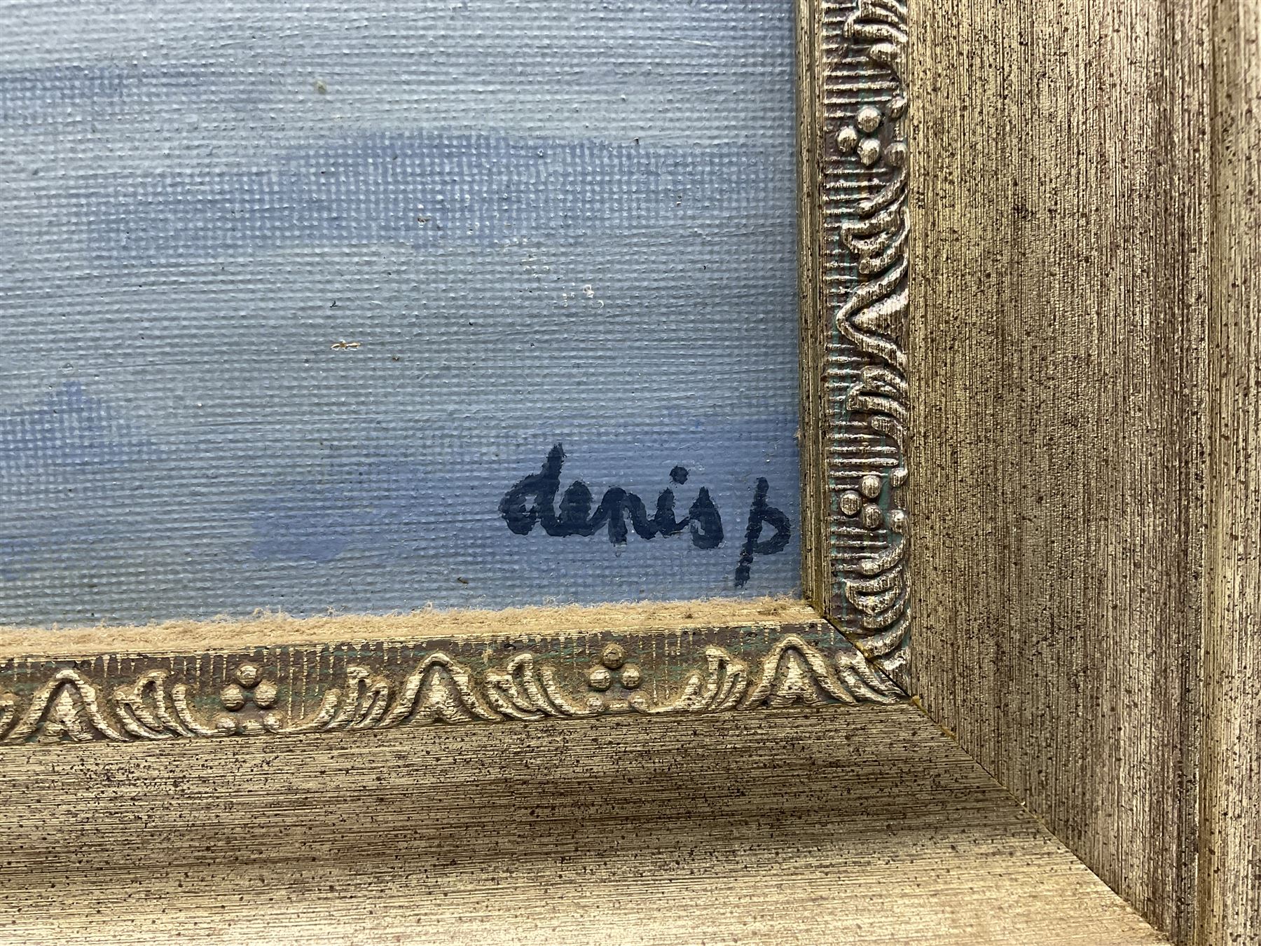 Circle of Denis Peploe RSA (Scottish 1914-1993): Loch Landscape, oil on board signed 34cm x 47cm