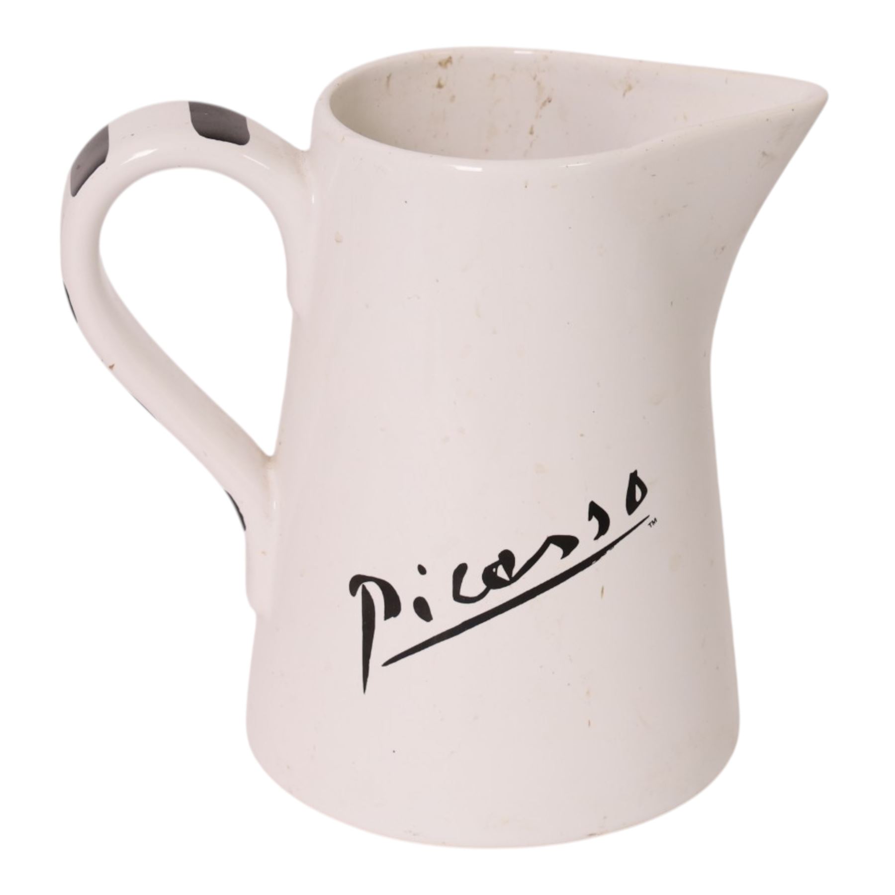 Picasso Masterpiece Editions, two vases and a jug of Living Face, 1963, printed marks beneath and dated 1996, largest H33cm