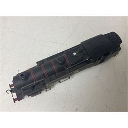 Hornby Dublo - 3-rail Class 8F 2-8-0 freight locomotive no.48158 with tender, Duchess Class 4-6-2 ‘Duchess of Montrose’ locomotive no.46232, Class 4MT Standard Tank 2-6-4 locomotive no.80054, all in original boxes; and Class N2 0-6-2 Tank locomotive no.69567, without box (4) 