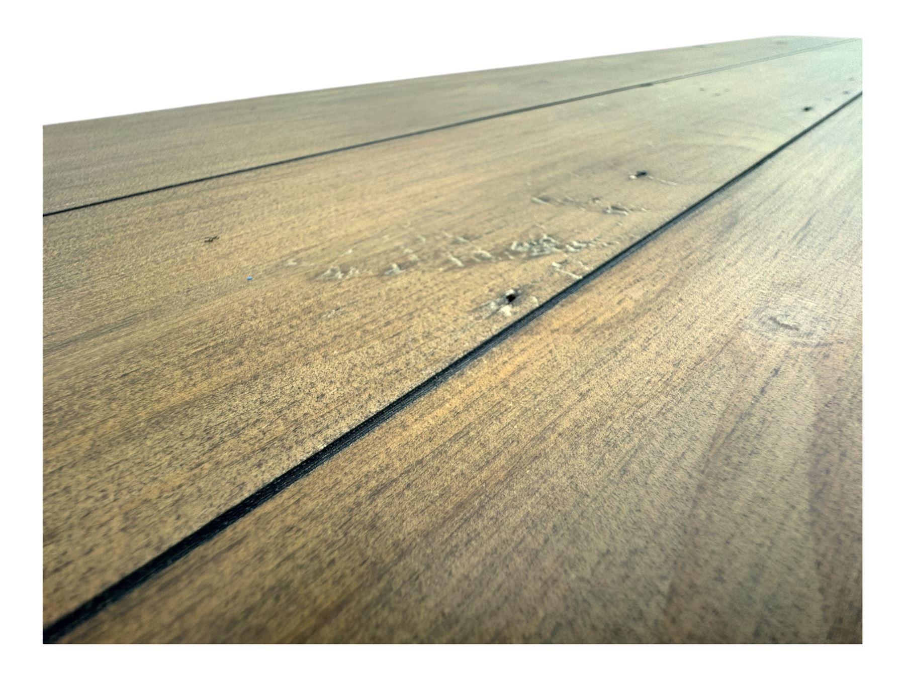 Barker & Stonehouse - contemporary 'Charlie' reclaimed wood chest, rectangular plank top over three short and four long drawers, raised on square supports