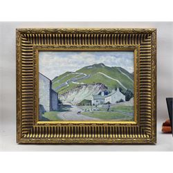 John Smith Atherton (British 1877-1943): 'A Corner of Starbottom', oil on board signed, titled on label verso 29cm x 39cm 